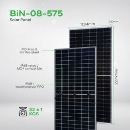 Dual Glass Bifacial Non-DCR Solar Module