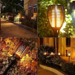 XERGY Solar Lights Outdoor Waterproof Dancing Fire