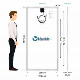 Bluebird 1 kW Solar Panel