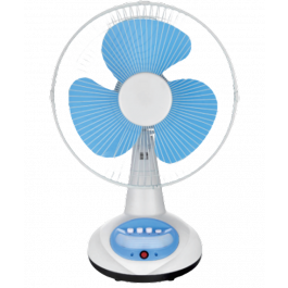 Genzy Fan 12 – Solar DC Rechargeable Table Fan